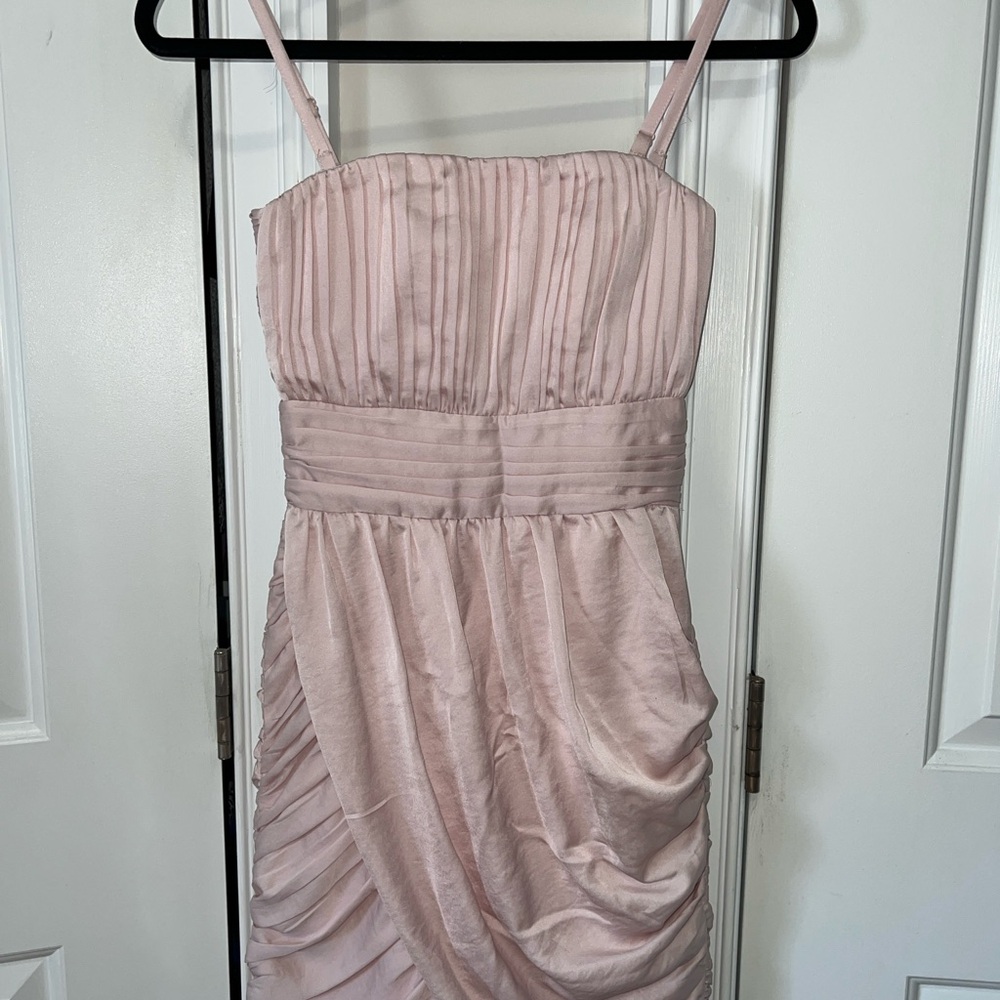 H&M Pink Pleated Dress